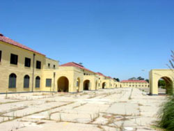 Barracks Courtyard awaiting Renovation