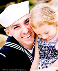 Sailor with Daughter